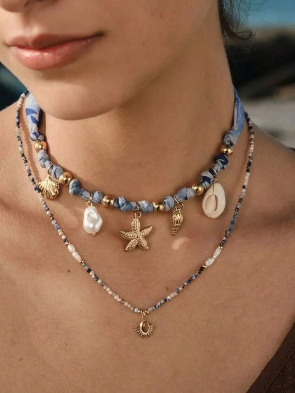 Nautical Charm Necklace S1414